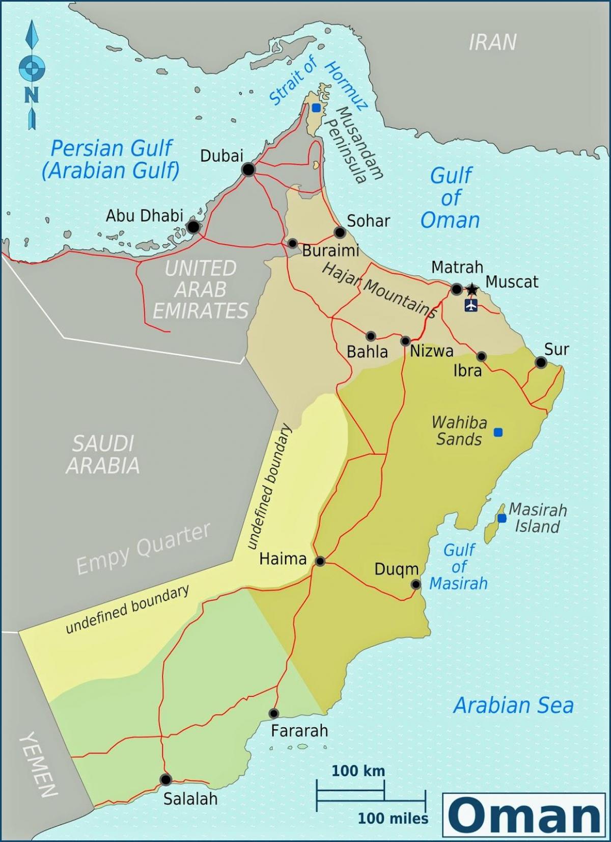 bản đồ của duqm Oman